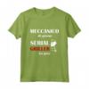 Meccanico Di Giorno - Serial Griller La Sera BBQ Maglietta - Ideale per Festa del Papà e Compleanni