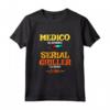 BBQ BBQ Regalo Uomo - Iconica Maglietta per Medici Amanti del Barbecue - Ideale per Compleanni o Natale