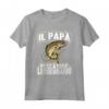 Festa del Papà Pescatore Leggendario Divertente - Maglietta Pesca Uomo Ideale per Natale o Compleanno - Regalo per Pescatori Appassionati