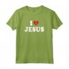 I Heart Love Jesus - T-shirt unisex con Design Grafico Religioso - Ideale per eventi religiosi e come Idea Regalo