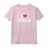 I Heart Love Jesus - T-shirt unisex con Design Grafico Religioso - Ideale per eventi religiosi e come Idea Regalo