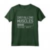 Installing Muscles - Loading - Please Wait...Fitness Maglietta per Bodybuilder e Amanti del Fitness - Ideale per Allenamenti in Palestra