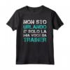 Magliette Divertenti Personal Trainer Palestra Bodybuilding - Non Sto Urlando è Solo la Mia Voce da Trainer - T-Shirt Fitness Uomo HapTiger