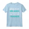 Magliette Divertenti Personal Trainer Palestra Bodybuilding - Non Sto Urlando è Solo la Mia Voce da Trainer - T-Shirt Fitness Uomo HapTiger