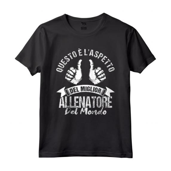 Il miglior Allenatore del mondo - Maglietta Regalo Compleanno per Allenatore - Design Vintage per Uomo, Donna e Bambini