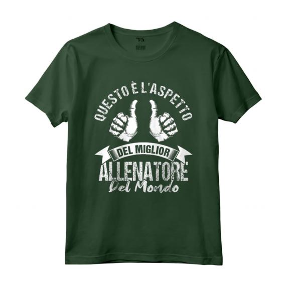 Il miglior Allenatore del mondo - Maglietta Regalo Compleanno per Allenatore - Design Vintage per Uomo, Donna e Bambini