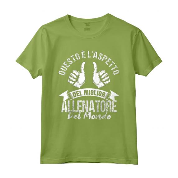 Il miglior Allenatore del mondo - Maglietta Regalo Compleanno per Allenatore - Design Vintage per Uomo, Donna e Bambini