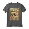 Pallanuoto Retro Vintage anni '80 - Maglietta Stile Allenatore Giocatore Design Synthwave - Regalo Unico per Compleanni e Natale