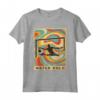Pallanuoto Retro Vintage anni '80 - Maglietta Stile Allenatore Giocatore Design Synthwave - Regalo Unico per Compleanni e Natale