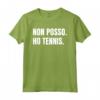 Tennis Tennista Divertente Non Posso - Regalo Uomo Donna Maglietta per Compleanno o Natale - Design Italiano