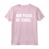 Tennis Tennista Divertente Non Posso - Regalo Uomo Donna Maglietta per Compleanno o Natale - Design Italiano