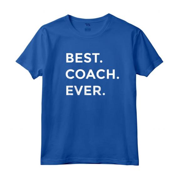 Maglietta Coach Ever - Idea Regalo per Allenatori Sportivi - Perfetta per Natale, Compleanno o Fine Stagione