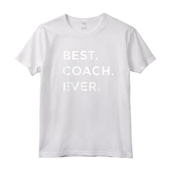 Maglietta Coach Ever - Idea Regalo per Allenatori Sportivi - Perfetta per Natale, Compleanno o Fine Stagione