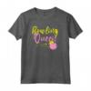 Gioco Delle Bocce Bowling Queen - Maglietta per Donne e Ragazze Appassionate di Bowling - Idea Regalo per Natale e Compleanno