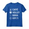 Pallavolo Birra Volley Pallavolista Caffè Maglietta - Design Divertente per Appassionati di Volleyball - Acquista Online