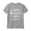 Pallavolo Birra Volley Pallavolista Caffè Maglietta - Design Divertente per Appassionati di Volleyball - Acquista Online