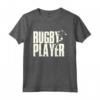 Evoluzione del Giocatore di Rugby - Maglietta Rugby Player con Disegno di Squadra - Ideale per Appassionati di Rugby e Allenatori