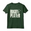 Evoluzione del Giocatore di Rugby - Maglietta Rugby Player con Disegno di Squadra - Ideale per Appassionati di Rugby e Allenatori