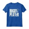 Evoluzione del Giocatore di Rugby - Maglietta Rugby Player con Disegno di Squadra - Ideale per Appassionati di Rugby e Allenatori