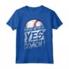 Ripetere Dopo Me Sì Coach T-shirt - Maglietta Divertente per Allenatori Sportivi - Ideale per Baseball, Softball, Calcio, e Altri Sport
