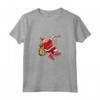 Divertente Babbo Natale Giocare a Basket T-shirt - I Believe in Babbo Natale - Regalo Sorprendente per gli Amanti del Basket a Natale