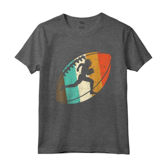 Maglia retrò Quaterback del giocatore di football americano - T-shirt vintage per tifosi e giocatori - Ideale per Natale o compleanno