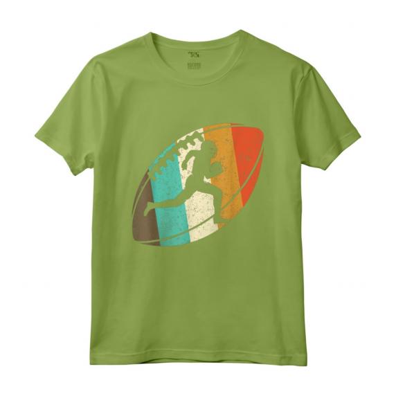 Maglia retrò Quaterback del giocatore di football americano - T-shirt vintage per tifosi e giocatori - Ideale per Natale o compleanno