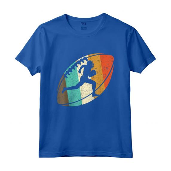 Maglia retrò Quaterback del giocatore di football americano - T-shirt vintage per tifosi e giocatori - Ideale per Natale o compleanno