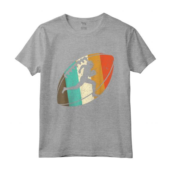 Maglia retrò Quaterback del giocatore di football americano - T-shirt vintage per tifosi e giocatori - Ideale per Natale o compleanno