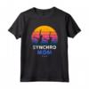 Nuoto Sincronizzato - Synchro Mom - Divertente Maglietta per Appassionati di Sport Acquatici Artistici - Idea Regalo per Nuotatori Sincronizzati