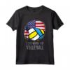 Maglie da Pallavolo per Uomo - I Just Wanna Play Volley Maglietta - Ideale per Allenatori e Squadre Maschili