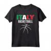 Italia Pallacanestro Maglia - Bandiera Italiana Sport Lovers Maglietta - Forza Italia Basket - Ideale per Tifosi e Giocatori di Basket