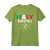 Italia Pallacanestro Maglia - Bandiera Italiana Sport Lovers Maglietta - Forza Italia Basket - Ideale per Tifosi e Giocatori di Basket