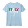 Italia Pallacanestro Maglia - Bandiera Italiana Sport Lovers Maglietta - Forza Italia Basket - Ideale per Tifosi e Giocatori di Basket