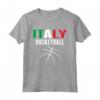 Italia Pallacanestro Maglia - Bandiera Italiana Sport Lovers Maglietta - Forza Italia Basket - Ideale per Tifosi e Giocatori di Basket