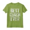 Best Coach Ever T-Shirt - Maglietta Coaching Regalo per Allenatore Sportivo - Ideale per Natale o Compleanno