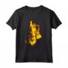 Fuoco Bastone Da Hockey Su Ghiaccio Puck Giocatore Di Hockey - Maglietta per Appassionati - Ideale come Regalo per la Squadra