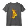 Fuoco Bastone Da Hockey Su Ghiaccio Puck Giocatore Di Hockey - Maglietta per Appassionati - Ideale come Regalo per la Squadra
