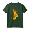 Fuoco Bastone Da Hockey Su Ghiaccio Puck Giocatore Di Hockey - Maglietta per Appassionati - Ideale come Regalo per la Squadra