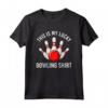 Questa È La Mia Maglietta Fortunata Da Bowling - Maglietta Personalizzata per Appassionati di Bowling - Idea Regalo per Natale o Compleanno