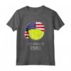 Maglie da Tennis per Uomo Giocatore | Voglio solo giocare a Tennis Maglietta - Ideale per Appassionati e Squadre di Tennis negli Stati Uniti