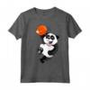 Basket Panda Slam Dunk Divertenti - Maglietta Sportiva per Bambini e Adulti - Ideale per Compleanni e Feste