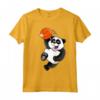 Basket Panda Slam Dunk Divertenti - Maglietta Sportiva per Bambini e Adulti - Ideale per Compleanni e Feste