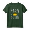 Padel Queen - Pratica Gag Regalo Padel Divertente Maglietta per Donne e Amanti del Padel - Idea Regalo Sport