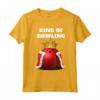 King of Bowling | Maglietta da bowling da uomo - Camicia da bowling per giocatori e appassionati di bowling
