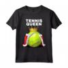 Tennis Queen | Maglietta da Tennis per Ragazze - Ideale per Giocatrici e Appassionate di Tennis