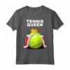 Tennis Queen | Maglietta da Tennis per Ragazze - Ideale per Giocatrici e Appassionate di Tennis