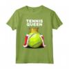 Tennis Queen | Maglietta da Tennis per Ragazze - Ideale per Giocatrici e Appassionate di Tennis