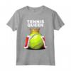 Tennis Queen | Maglietta da Tennis per Ragazze - Ideale per Giocatrici e Appassionate di Tennis