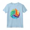 Divertente Arte di Pallavolo per Ragazzi e Ragazze - Maglietta Colorata per Giocatori di Pallavolo - Fantastico Regalo per Compleanni e Natale